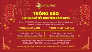 thong bao lich nghi tet am lich 2023 huynh long